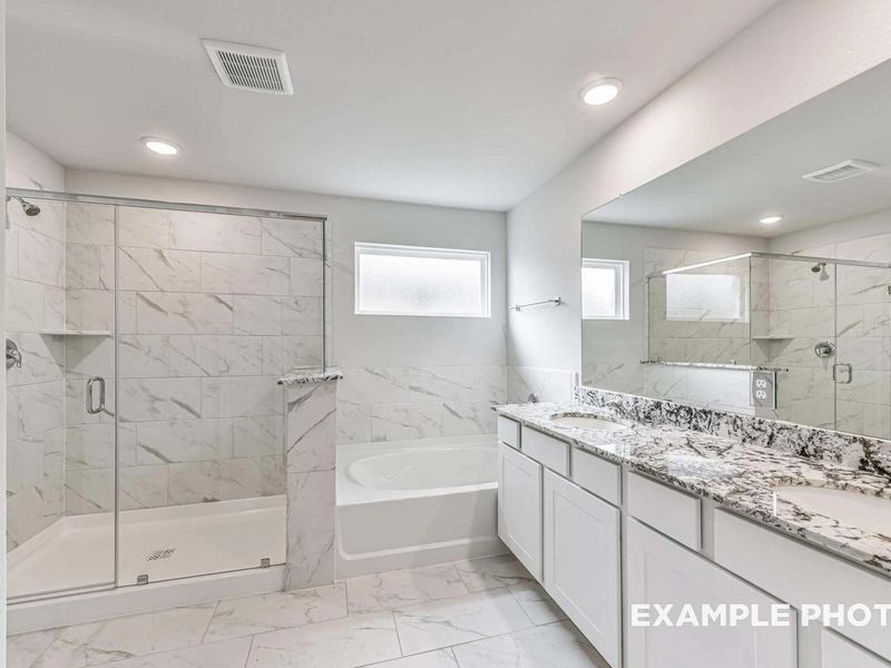 Furnished interior view inside a new home in Sierra Vista, Rosharon (Image 12). Furnished interior view inside a new home in Sierra Vista, Rosharon (Image 12).