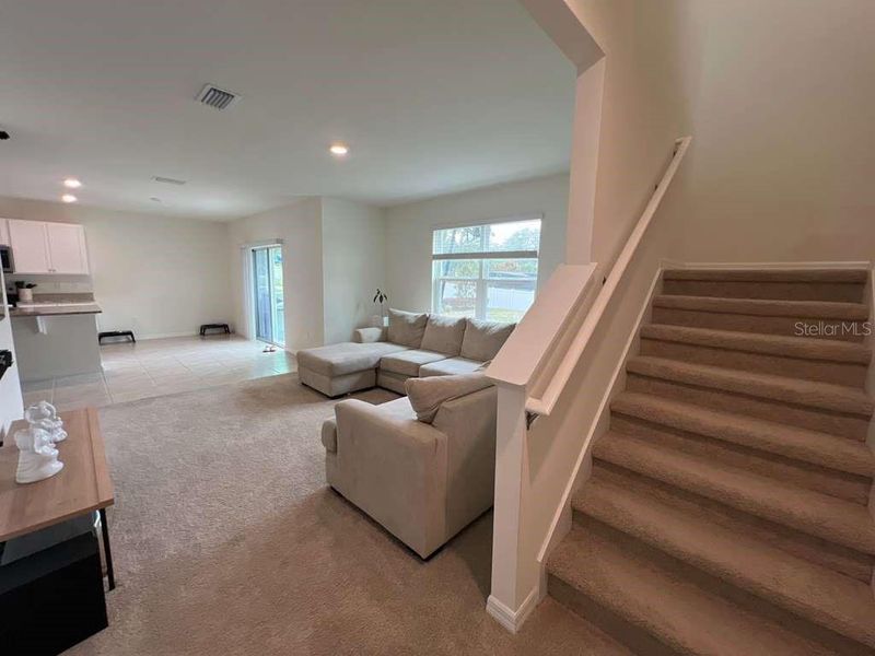 Furnished interior view inside a new home in Deer Run, Davenport (Image 9). Furnished interior view inside a new home in Deer Run, Davenport (Image 9).