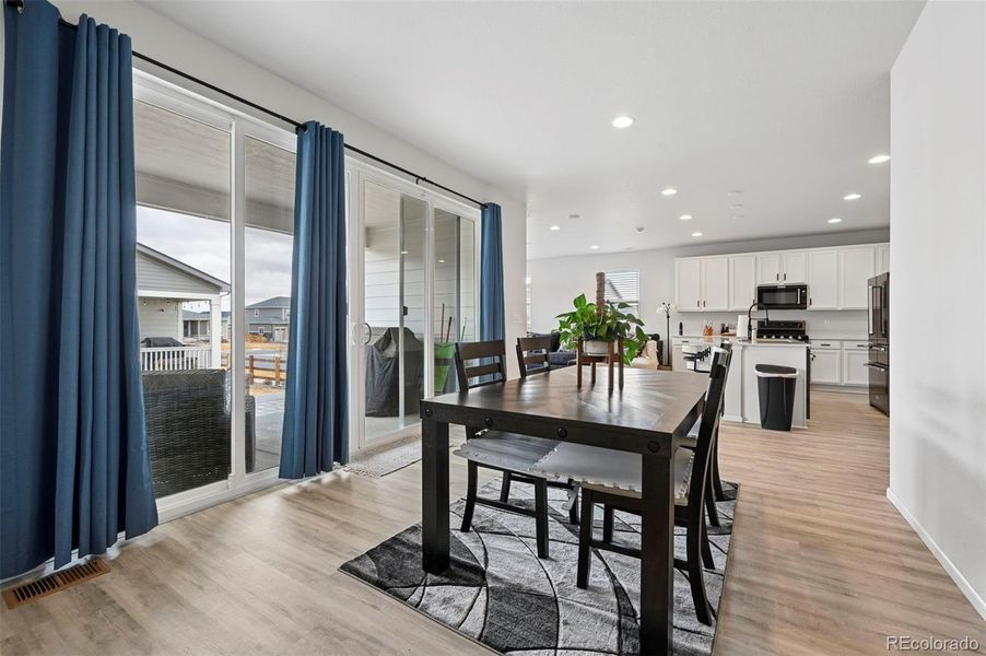 Furnished interior view inside a new home in , Aurora (Image 8).
