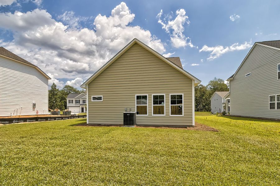 Representative exterior photo of a completed home built from the Sabel II by Great Southern Homes in Cottages at Roofs Pond, West Columbia, SC (Image 37).