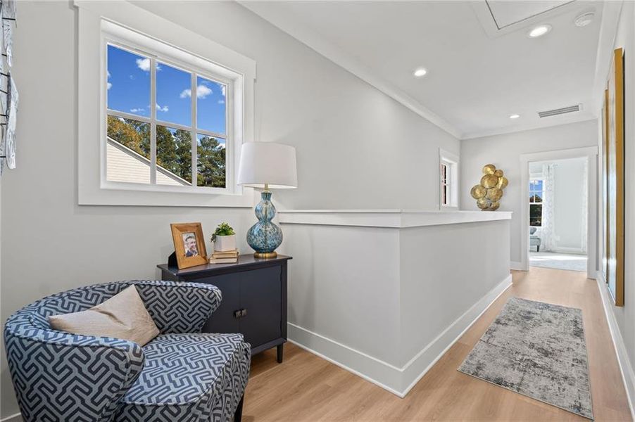 Furnished interior view inside a new home in , Kennesaw (Image 20).