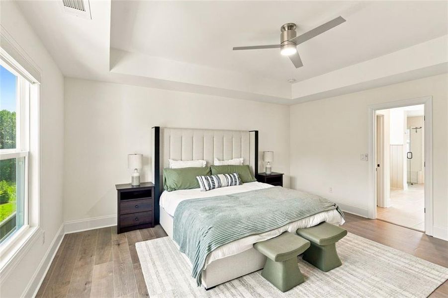 Furnished interior view inside a new home in , Woodstock (Image 17).