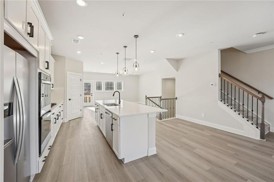 Furnished interior view inside a new home in , Cumming (Image 17).