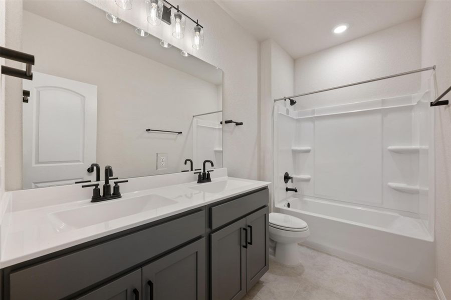 Furnished interior view inside a new home in Rolling Glen, Hutto (Image 6). Furnished interior view inside a new home in Rolling Glen, Hutto (Image 6).