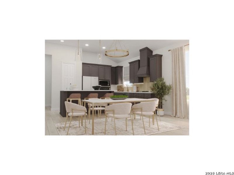 Furnished interior view inside a new home in Veranda, San Antonio (Image 4).