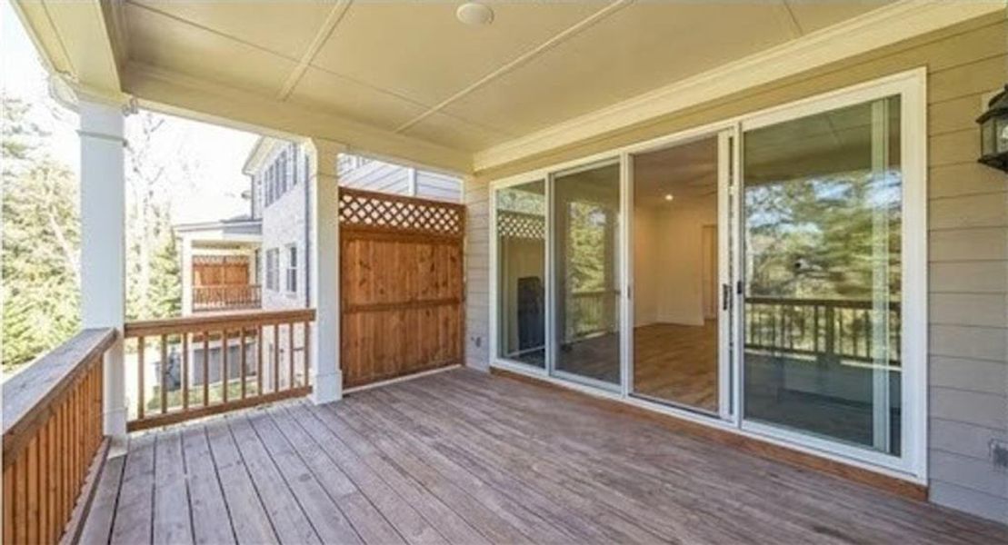 Exterior details and patio area of a home in , Duluth (Image 22).