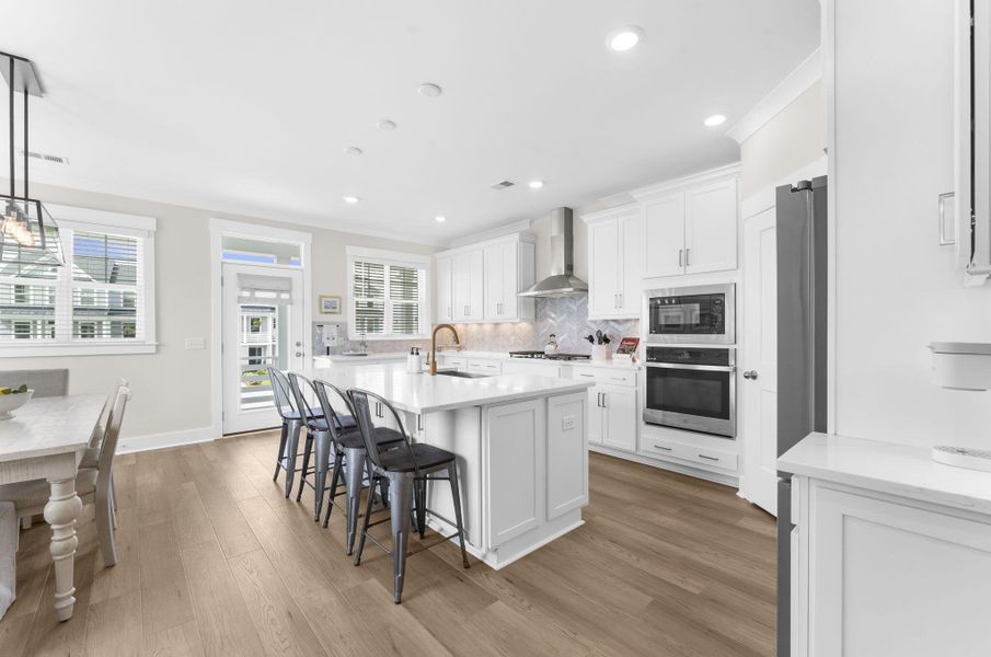 Furnished interior view inside a new home in , Charleston (Image 18).