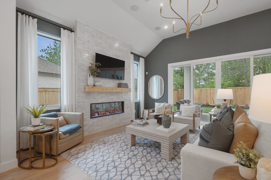 Representative furnished interior of a home built from the Hampton by Chesmar Homes in Jubilee 50's, Hockley (Image 10).