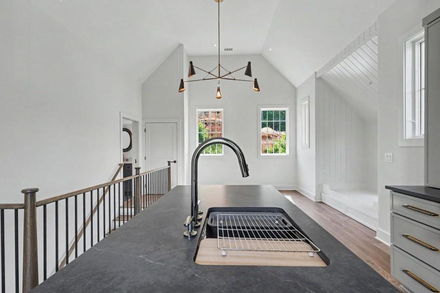 Furnished interior view inside a new home in , Clarkesville (Image 17).