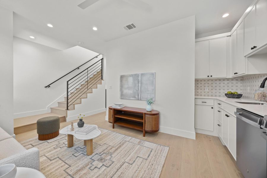 Living/Kitchen on Main