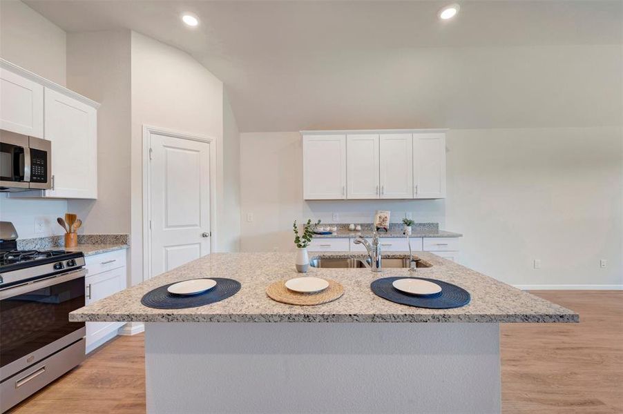 Furnished interior view inside a new home in Tarrytown, Crowley (Image 11).
