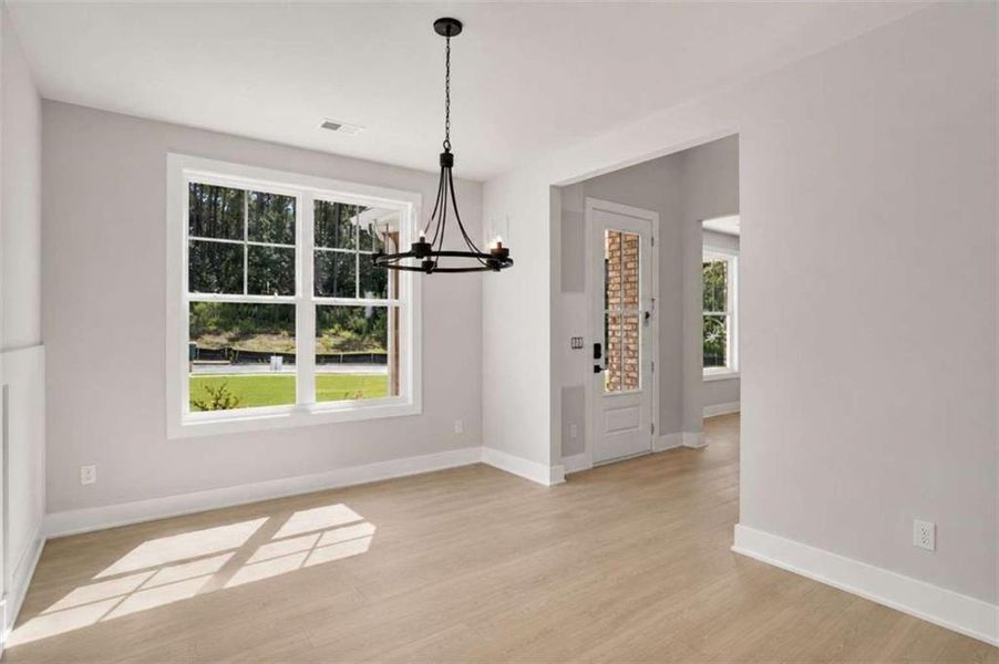 Spacious, unfurnished interior of a new home in Patillo Manor, Stockbridge (Image 19). Spacious, unfurnished interior of a new home in Patillo Manor, Stockbridge (Image 19).