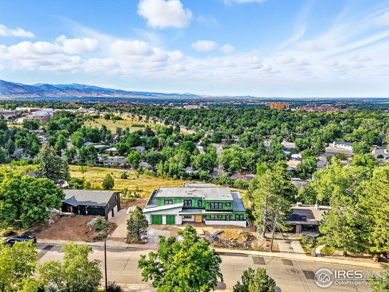 Property offers views from nearly every room of the house (including the garage!)