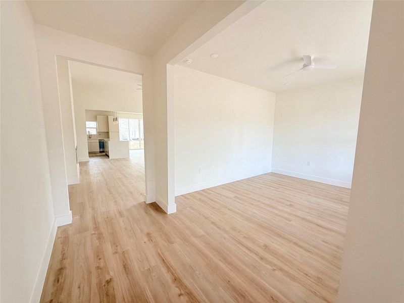 Ranch-style house virtually finished