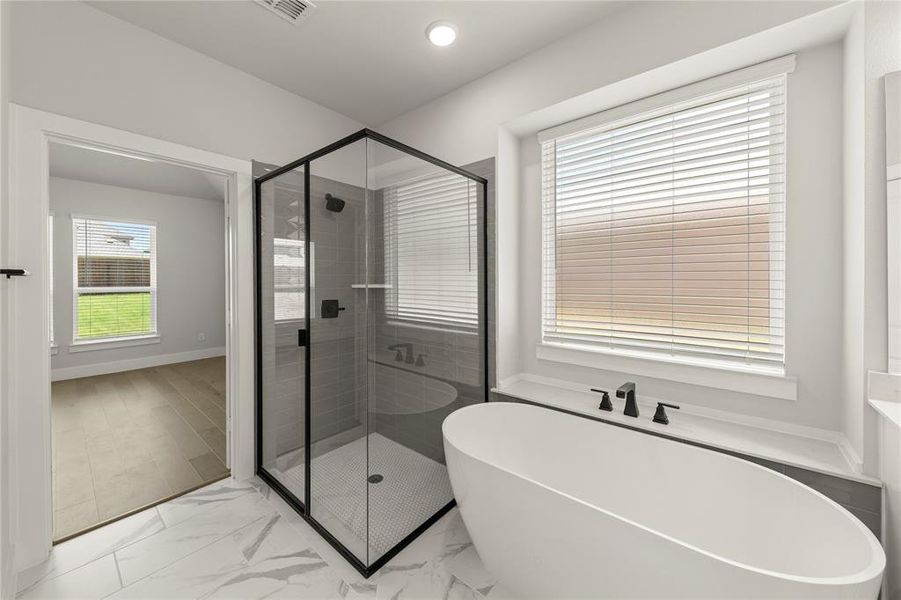 Furnished interior view inside a new home in Grayhawk Addition, Forney (Image 5). Furnished interior view inside a new home in Grayhawk Addition, Forney (Image 5).