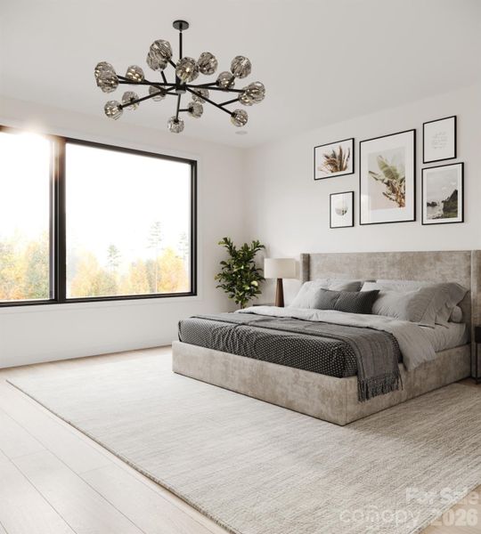 Furnished interior view inside a new home in , Arden (Image 9).