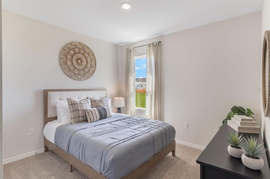 Furnished interior view inside a new home in Fox Branch, Lakeland (Image 25). Furnished interior view inside a new home in Fox Branch, Lakeland (Image 25).