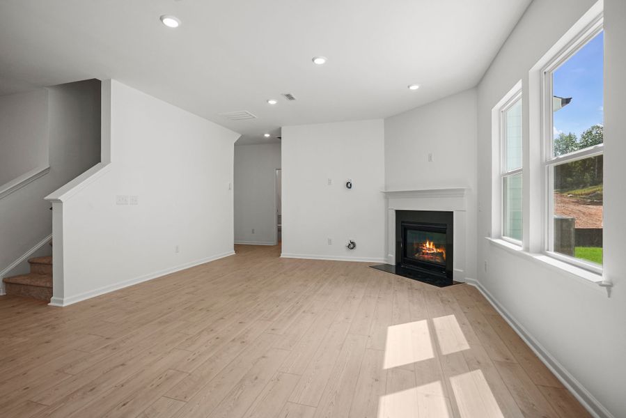 Spacious, unfurnished interior of a new home in Michaux Gardens, Belmont (Image 56).