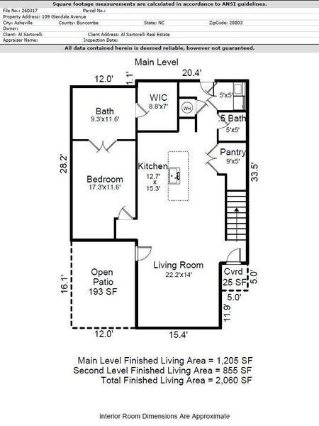 First Floor Measurements