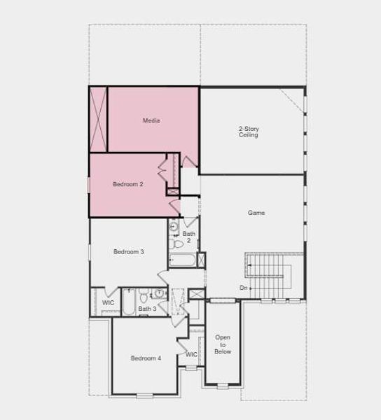 Additional Highlights Include: Downstairs bedroom and full bathroom in place of tandem garage, study in place of flex, slide-in tub at primary bath, media room, extended LVP flooring to study, and 36" wide mahogany contemporary front door. Additional Highlights Include: Downstairs bedroom and full bathroom in place of tandem garage, study in place of flex, slide-in tub at primary bath, media room, extended LVP flooring to study, and 36" wide mahogany contemporary front door.