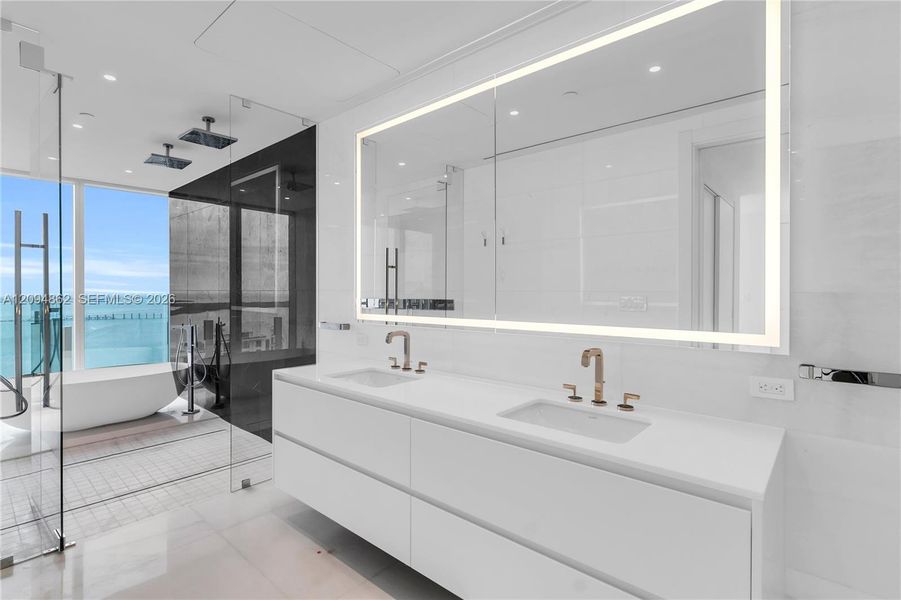 Furnished interior view inside a new home in , Miami (Image 11). Furnished interior view inside a new home in , Miami (Image 11).