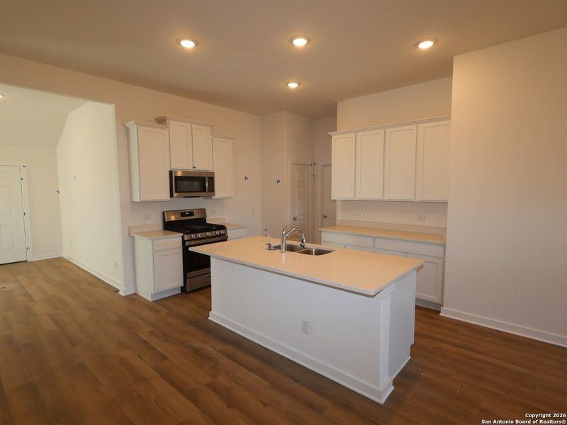 Furnished interior view inside a new home in Winding Brook, San Antonio (Image 5).