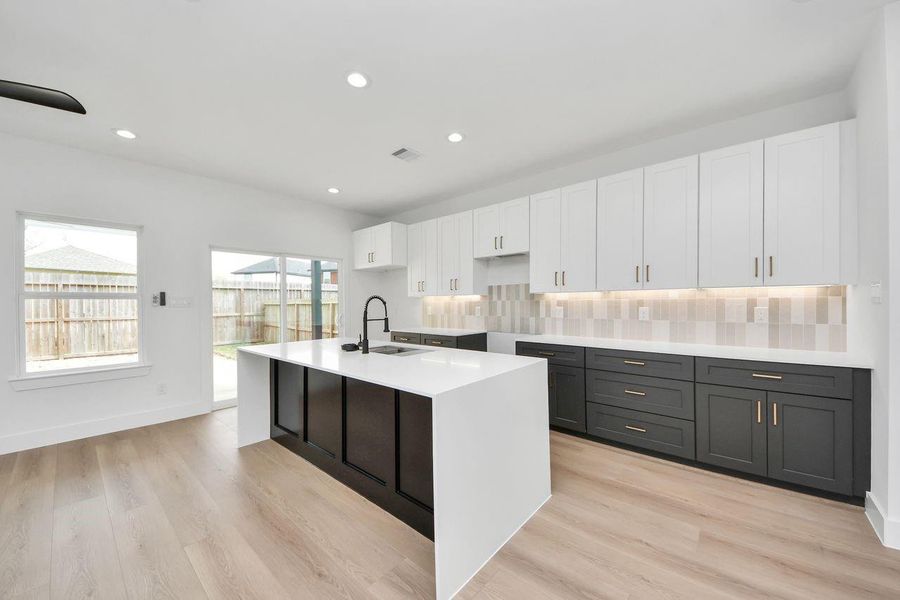 Furnished interior view inside a new home in , Houston (Image 7).