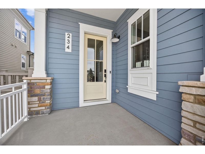 Exterior details and patio area of a home in , Erie (Image 4).