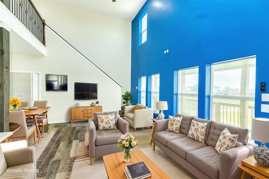 Furnished interior view inside a new home in , Freeport (Image 8).