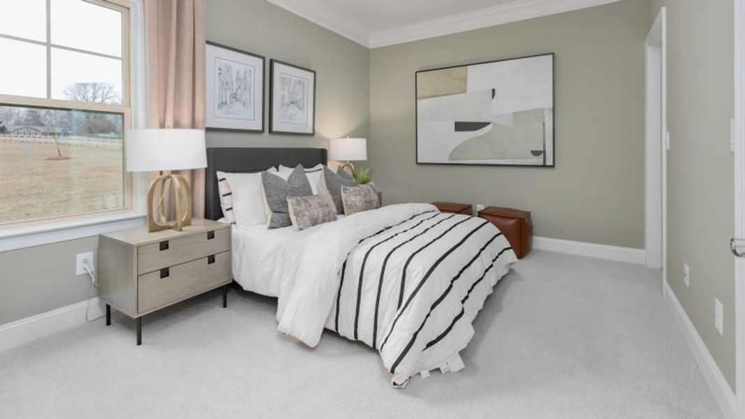 Furnished interior view inside a new home in Preserve at Carriage Cove, Oak Ridge (Image 36).