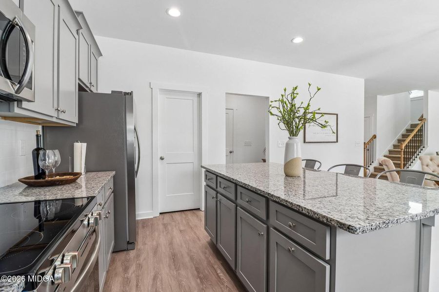 Furnished interior view inside a new home in Robins Estates, Warner Robins (Image 17).