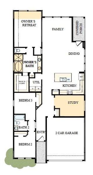 The success of a floor plan is the way you can move through it…You’ll be amazed at how well this home lives…We call it traffic patterns.