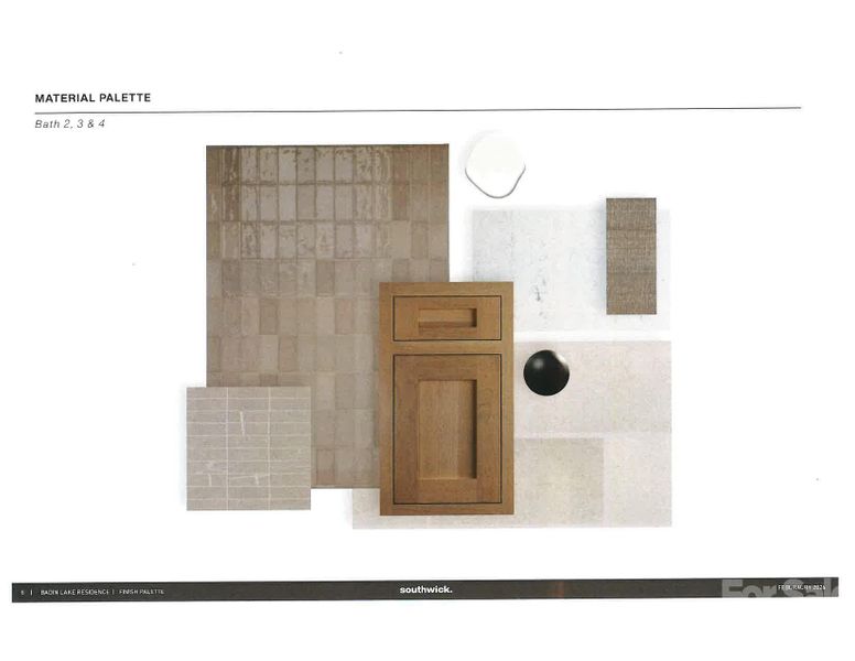 Sample of building materials used in homes in , New London (Image 10).