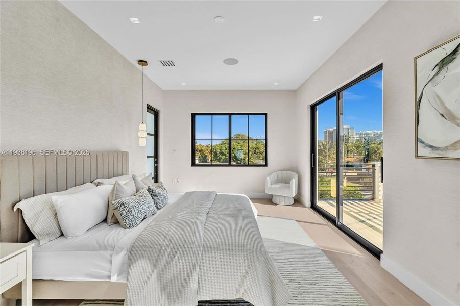 Furnished interior view inside a new home in , Surfside (Image 31).