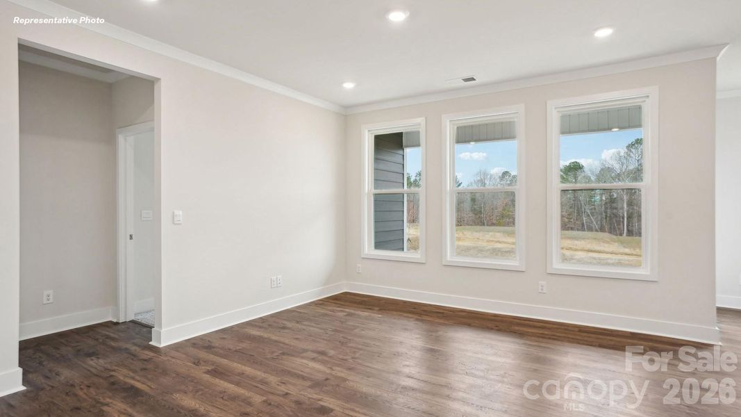Spacious, unfurnished interior of a new home in Westport, York (Image 10).