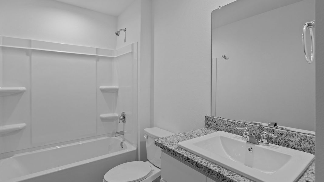 Representative furnished interior of a home built from the The Camden by D.R. Horton in Allen Farms, Lubbock (Image 10). Representative furnished interior of a home built from the The Camden by D.R. Horton in Allen Farms, Lubbock (Image 10).