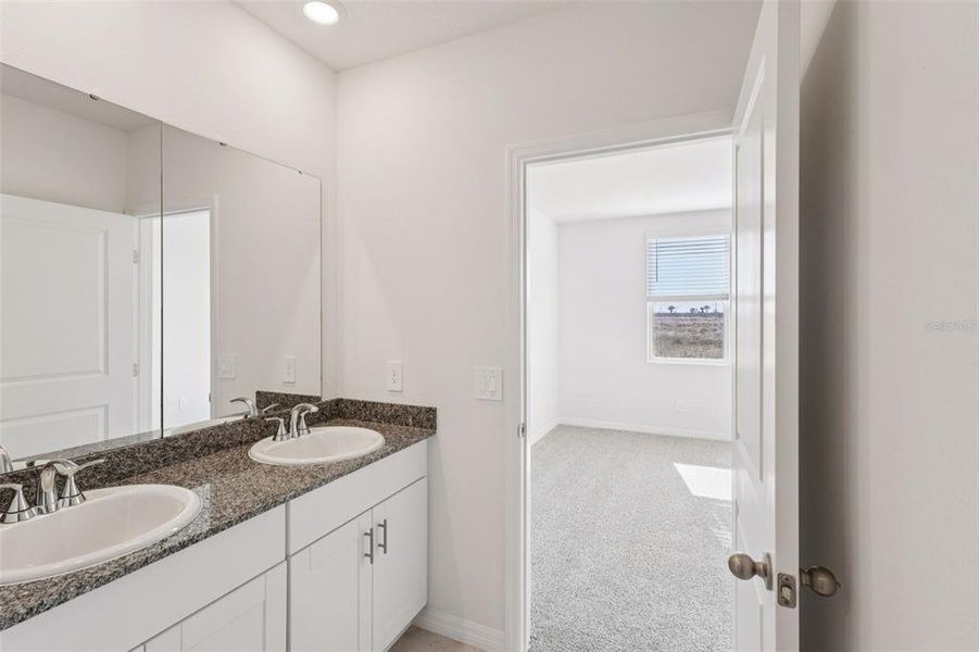 Furnished interior view inside a new home in Crosswinds - Classic Series, Haines City (Image 10).