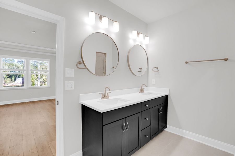 Furnished interior view inside a new home in Oakleaf Chase, Blythewood (Image 6).