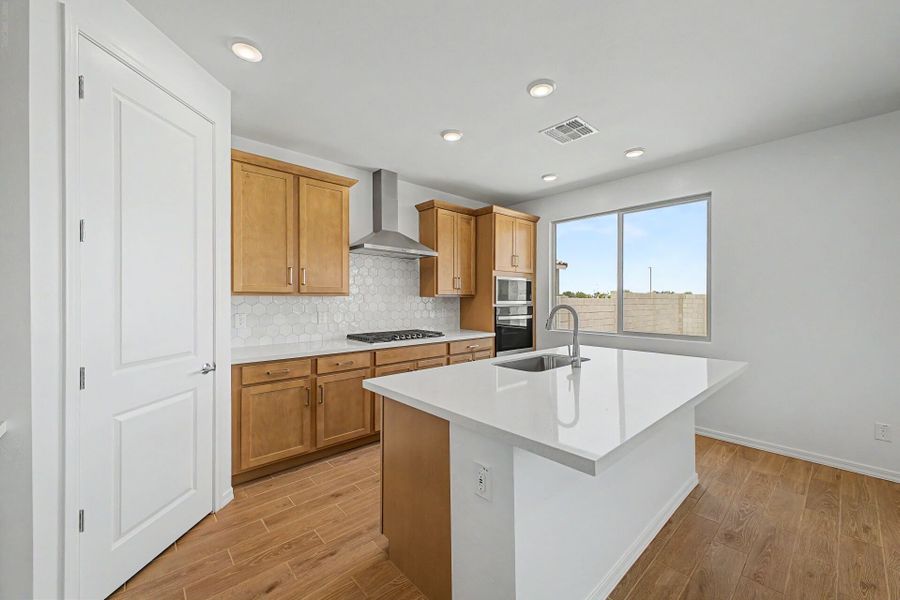 Furnished interior view inside a new home in Soleo, San Tan Valley (Image 3).