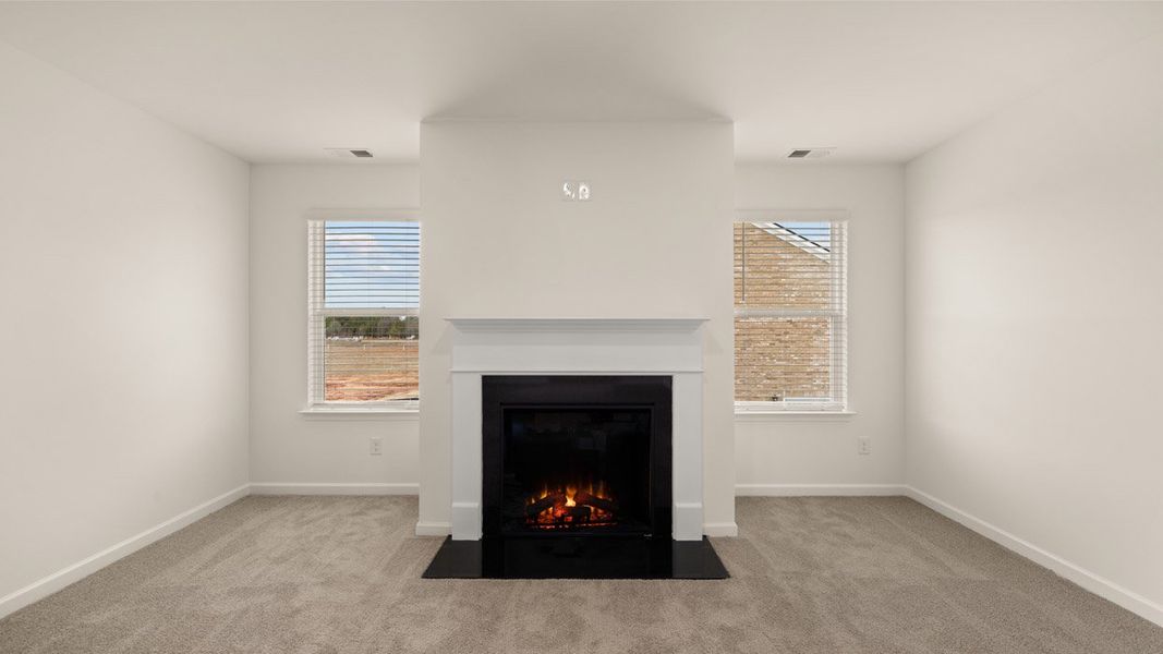 Spacious, unfurnished interior of a new home in The Gates at Pates Creek, Hampton (Image 29).