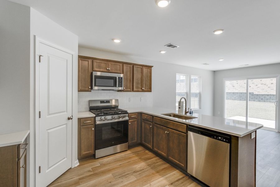 Furnished interior view inside a new home in Ellington, Elgin (Image 10).