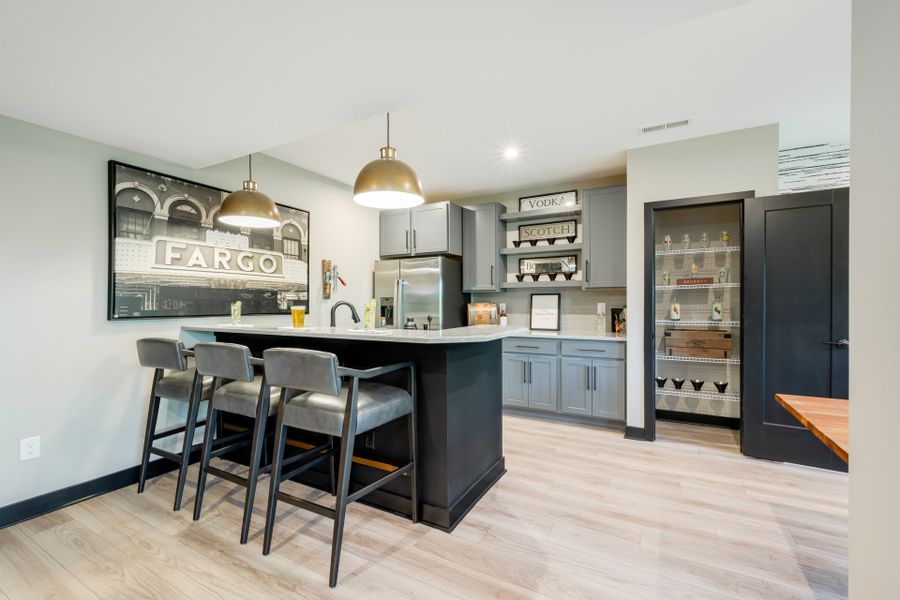 Representative furnished interior of a home built from the Clay by Fischer Homes in Veranda Manor, Canton (Image 34).