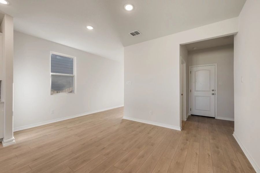 Spacious, unfurnished interior of a new home in Lariat, Liberty Hill (Image 23). Spacious, unfurnished interior of a new home in Lariat, Liberty Hill (Image 23).