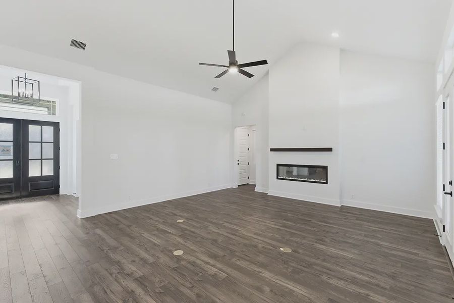 Representative unfurnished interior of a home built from the Anthony by Chesmar Homes in Mesa Western, Cibolo (Image 16). Representative unfurnished interior of a home built from the Anthony by Chesmar Homes in Mesa Western, Cibolo (Image 16).
