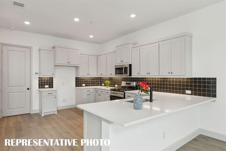No shortage of storage or prep space in this dream kitchen! REPRESENTATIVE PHOTO No shortage of storage or prep space in this dream kitchen! REPRESENTATIVE PHOTO