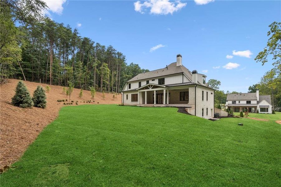 Exterior details and patio area of a home in , Cumming (Image 31).