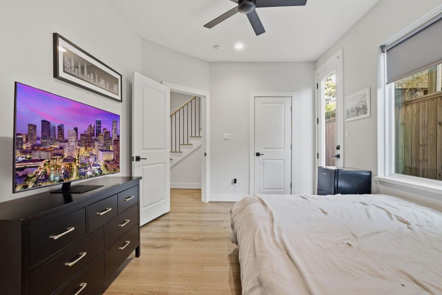 Furnished interior view inside a new home in , Houston (Image 28).