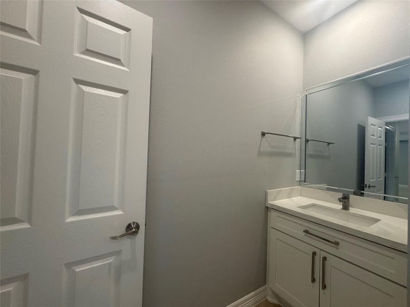 First vanity