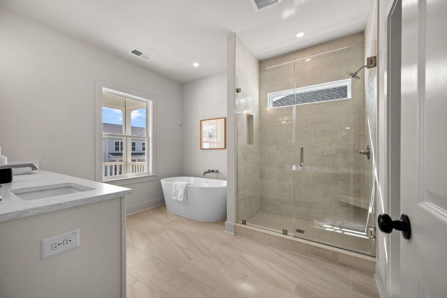 Furnished interior view inside a new home in , Summerville (Image 26).