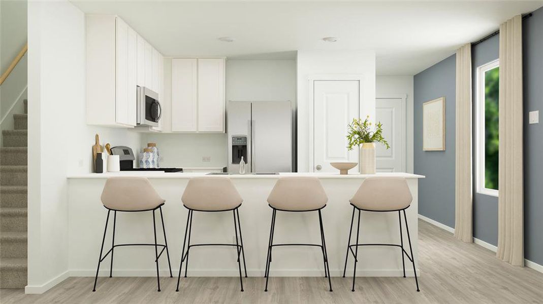 Furnished interior view inside a new home in , Pilot Point (Image 15). Furnished interior view inside a new home in , Pilot Point (Image 15).